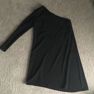 Theory Sintsi One-Shoulder Dress